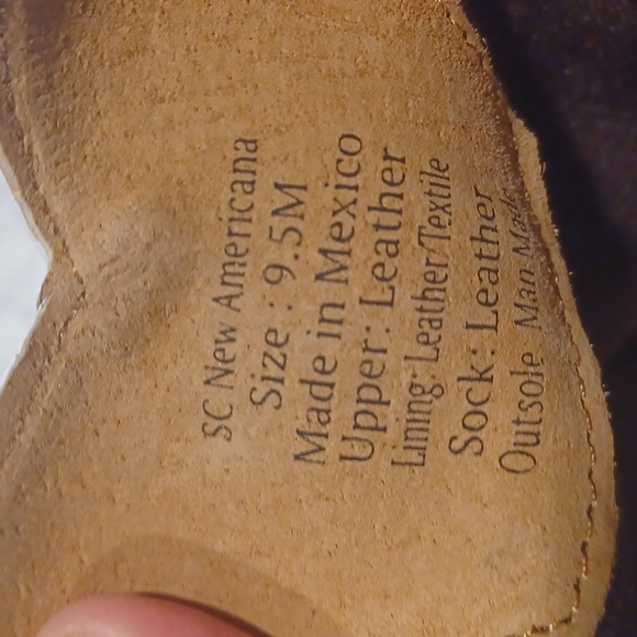 Sheryl Crow American Flag Boots Size 9.5 NWT - Picture 8 of 13